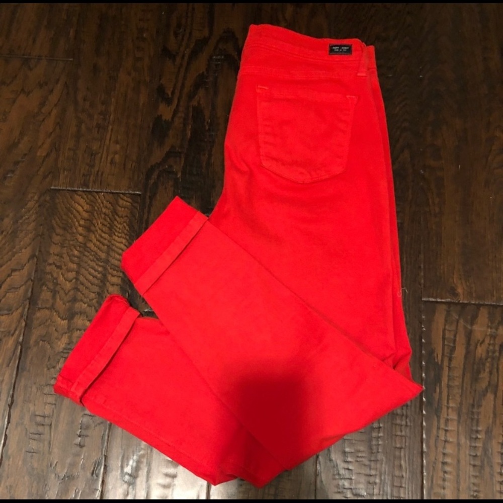 Angry Rabbit red jeans size 27/5